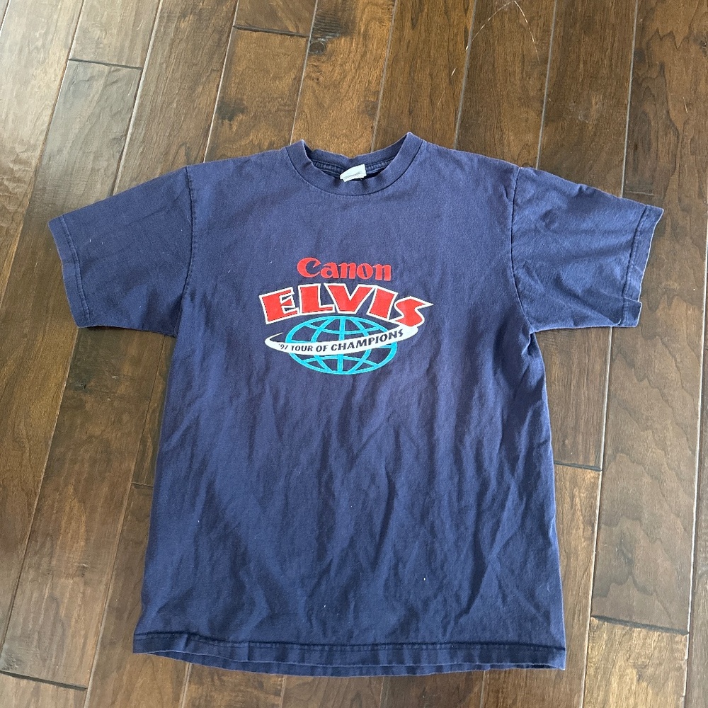 Vintage fila Elvis tour shirt made in Canada